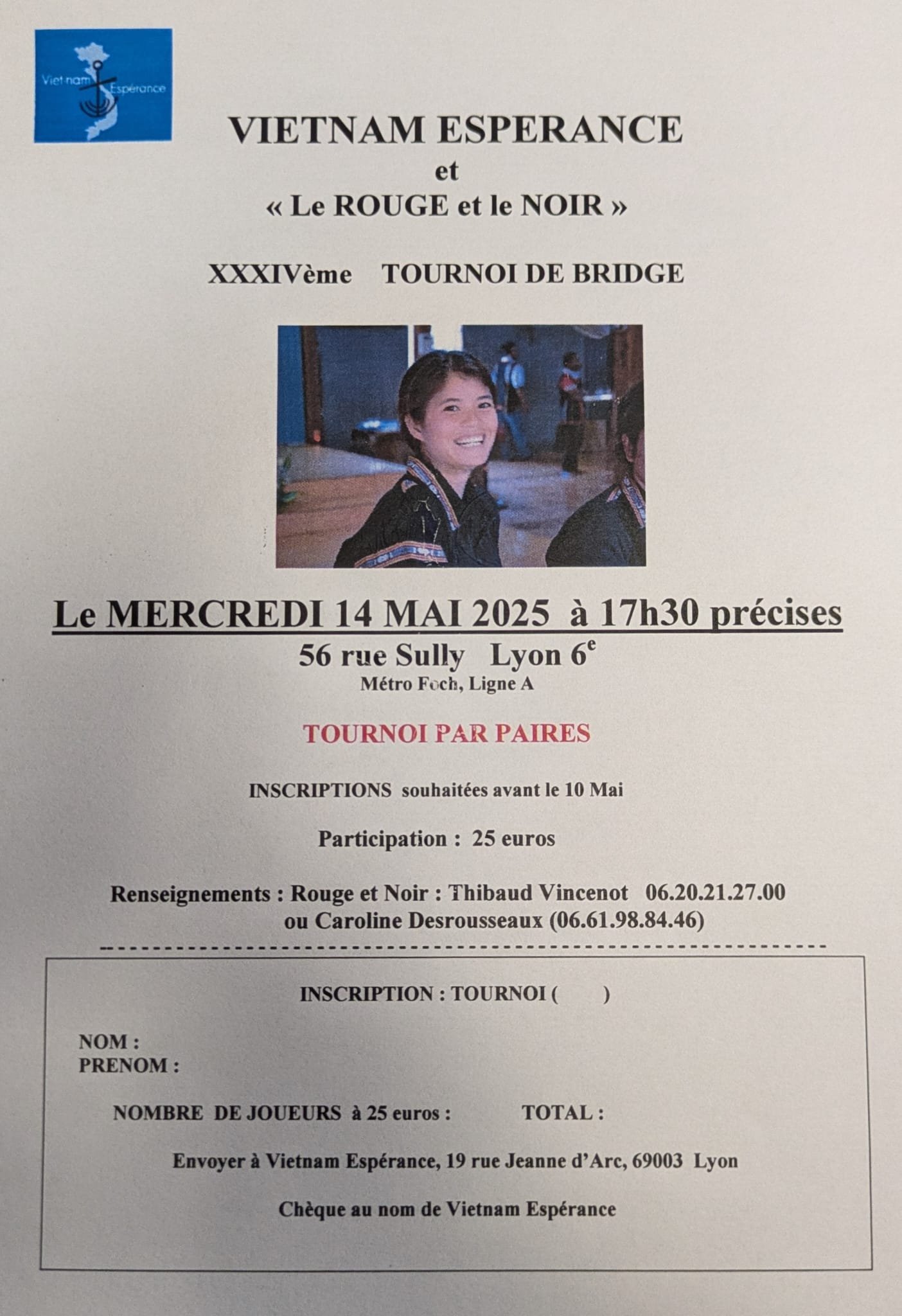 Affiche Tournoi Vietnam
